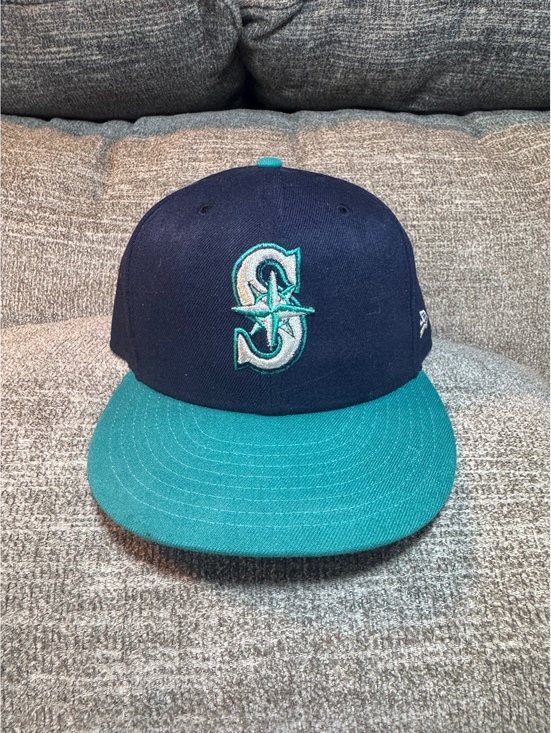 New Era Other - Seattle Mariners New Era 59FIFTY Fitted Hat - Size 7 5/8